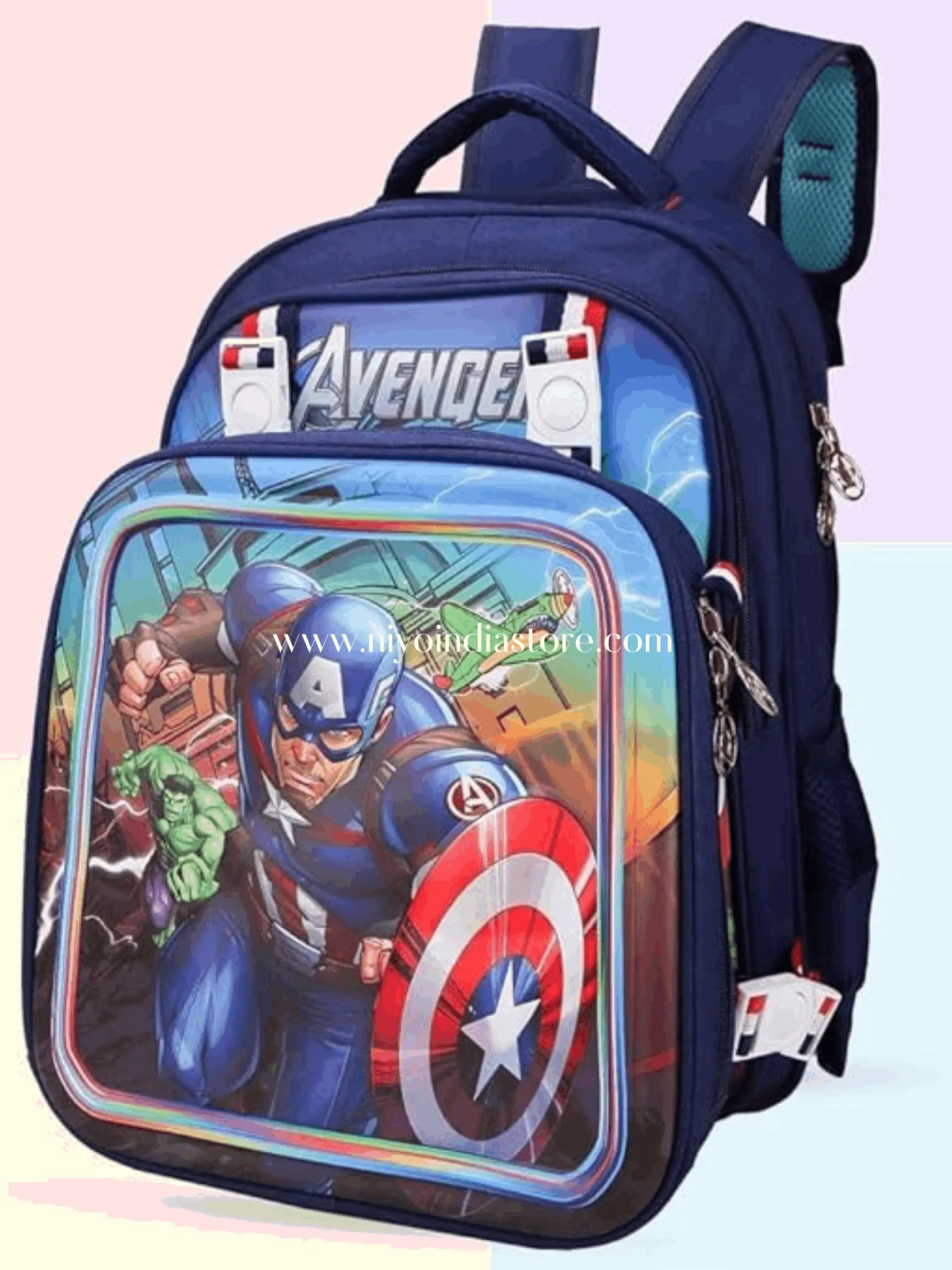 3D 2 in 1 Avengers Captain America bag