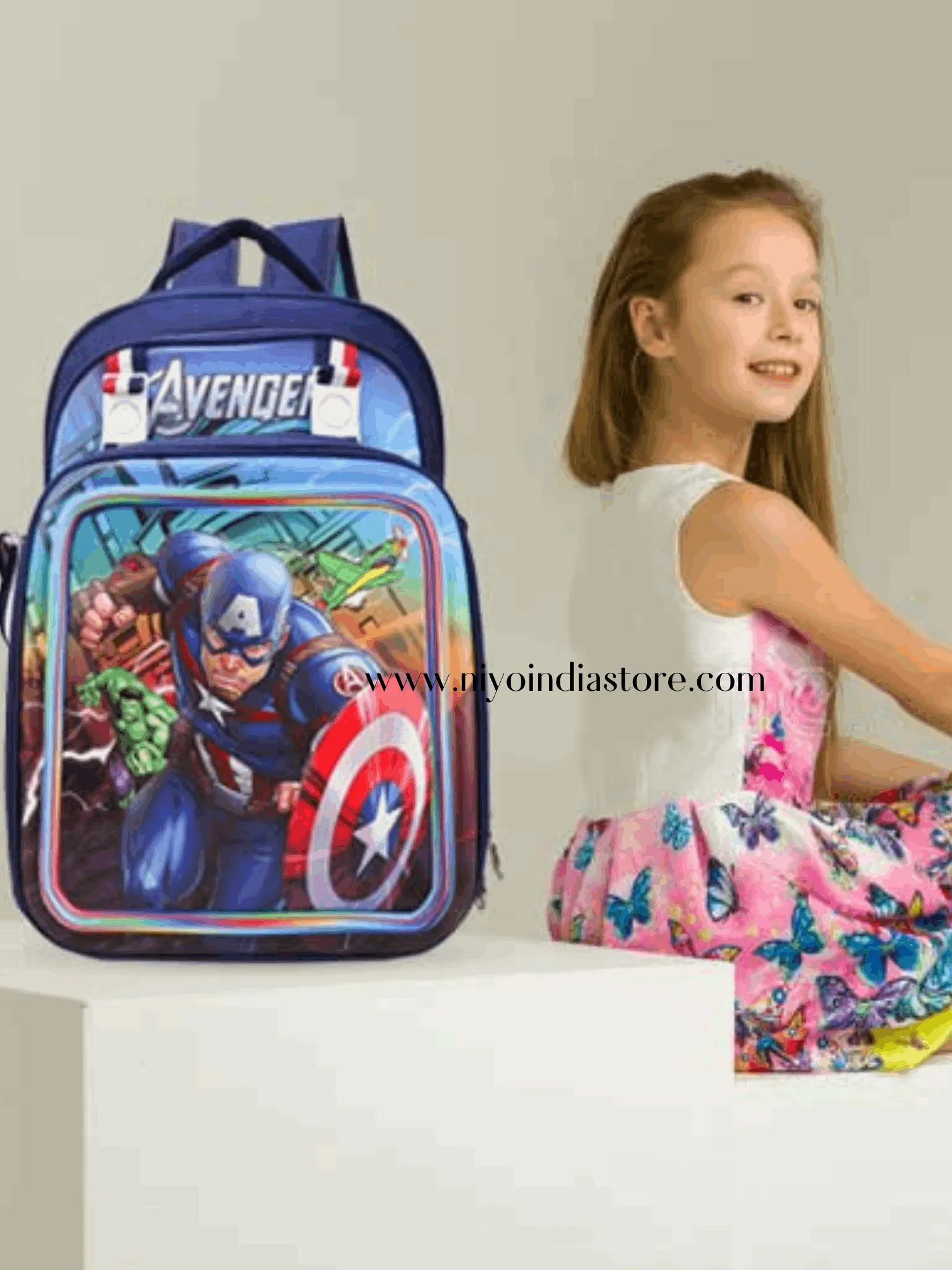 3D 2 in 1 Avengers Captain America bag