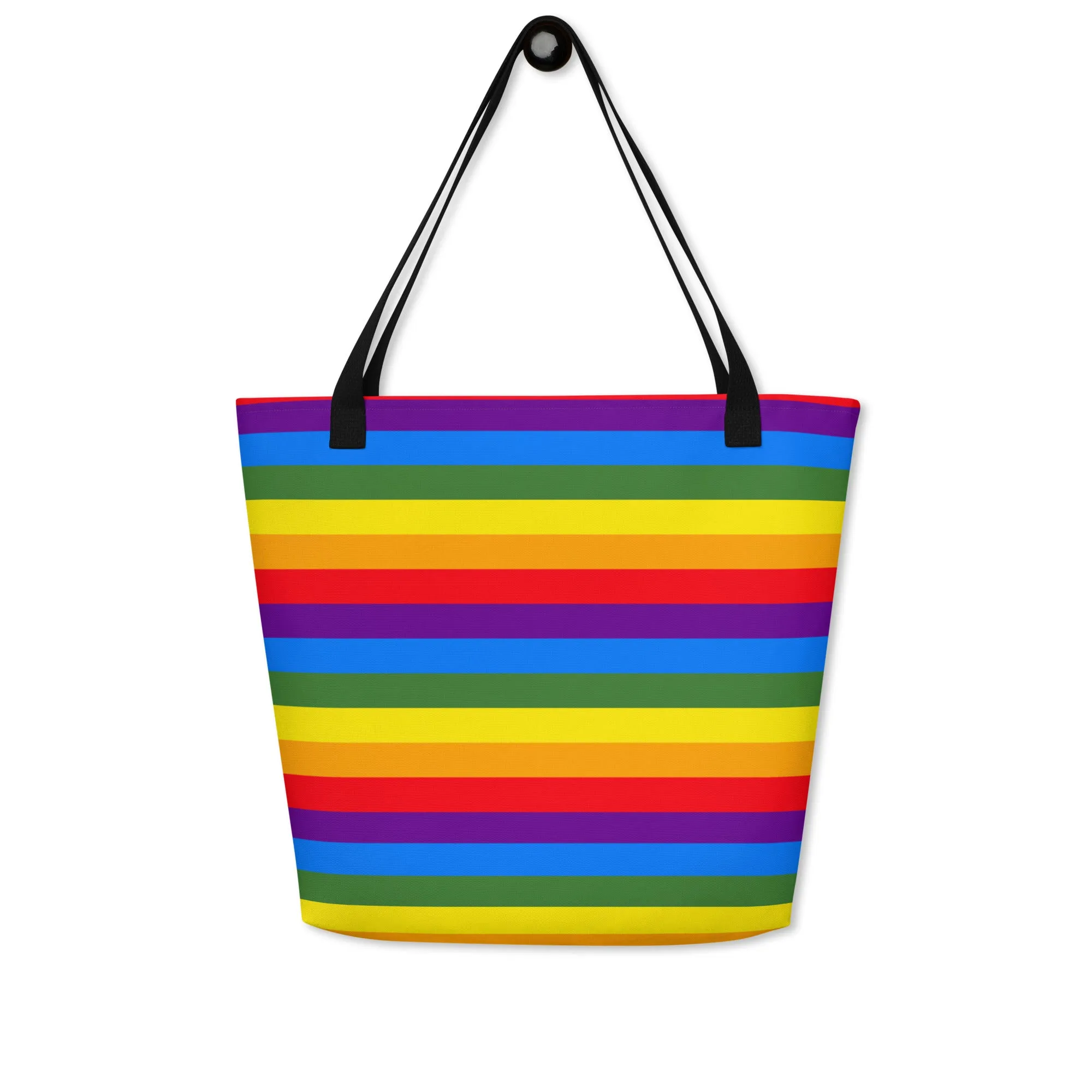 All-Over Print Large Tote Bag - Multi Colors