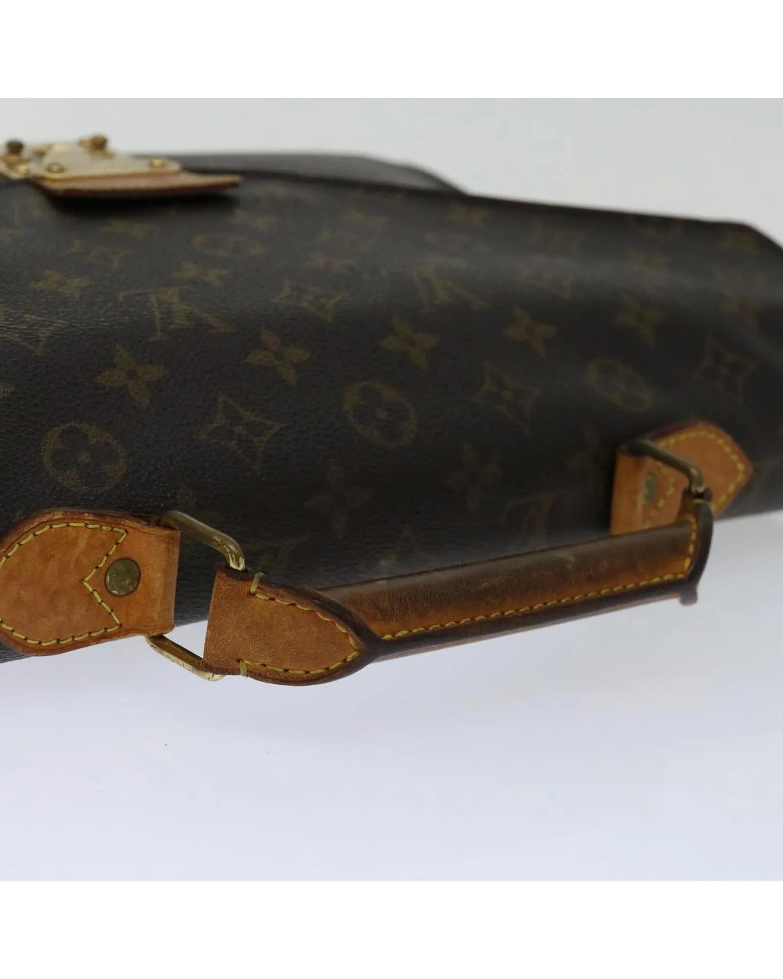 Authentic Louis Vuitton Monogram Briefcase with Shoulder Strap