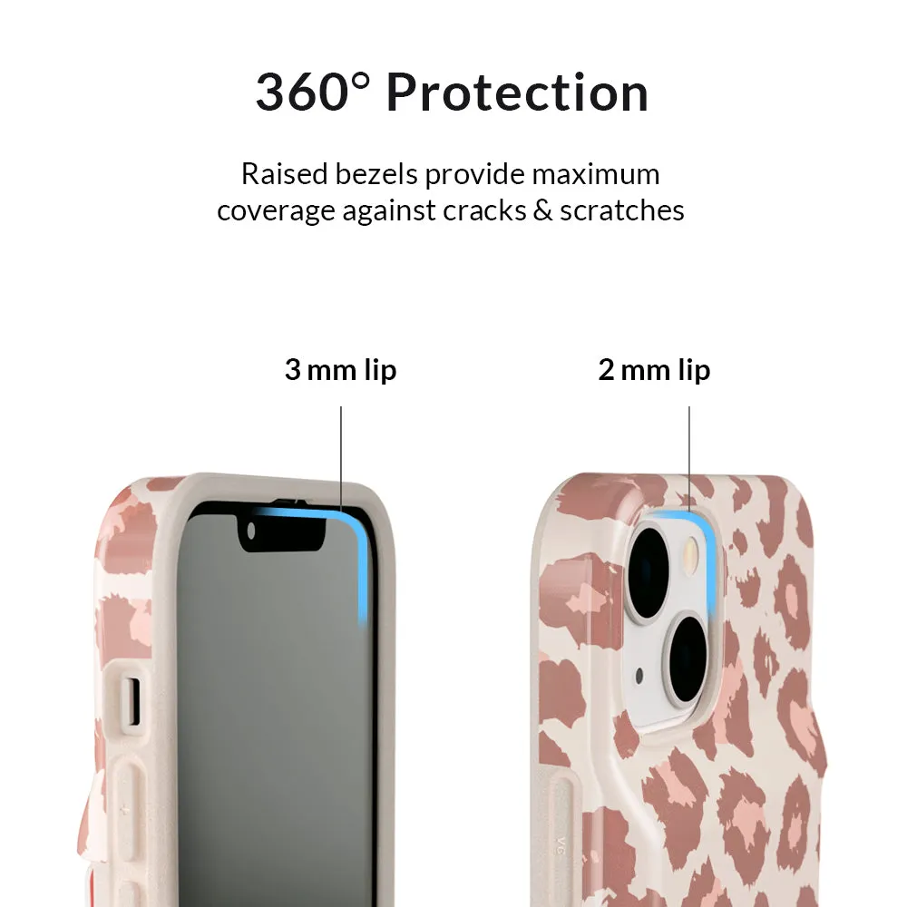 Blush Leopard iPhone Wallet Case