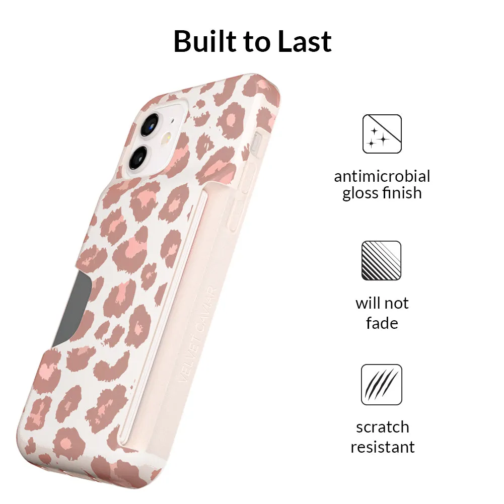 Blush Leopard iPhone Wallet Case