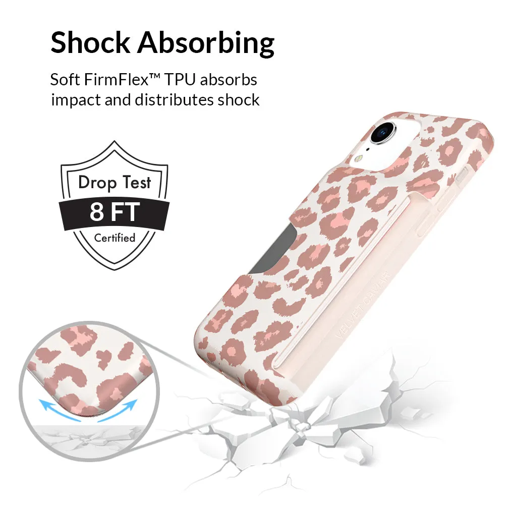 Blush Leopard iPhone Wallet Case