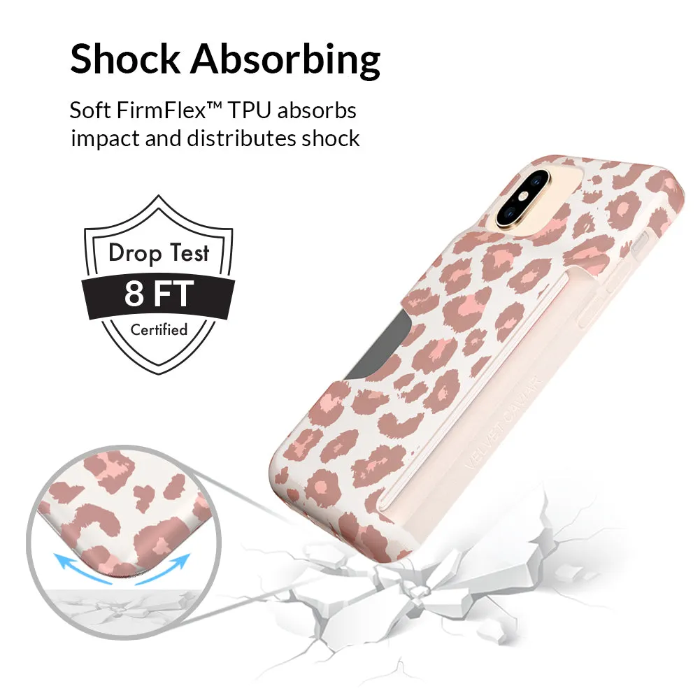 Blush Leopard iPhone Wallet Case