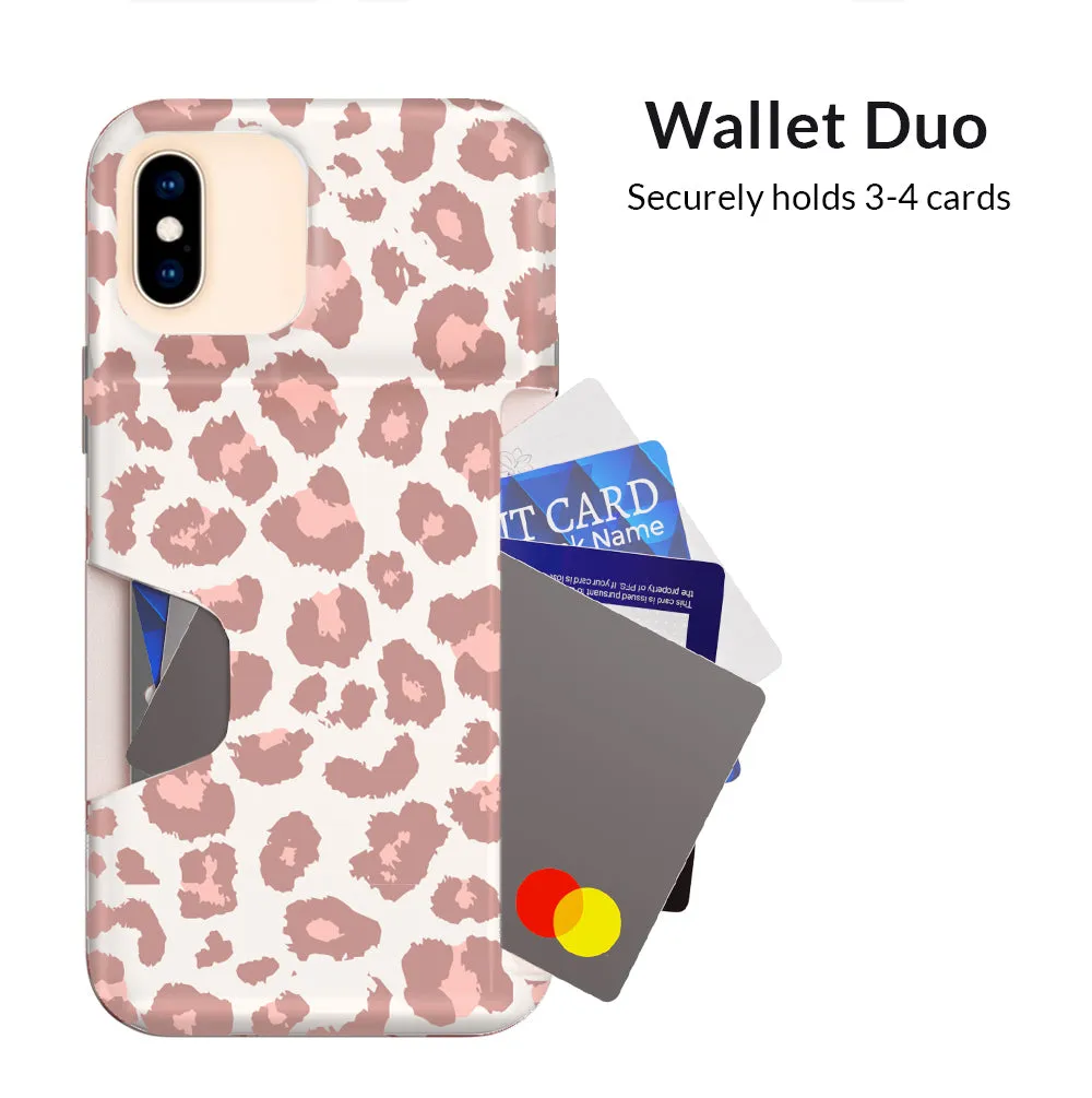 Blush Leopard iPhone Wallet Case