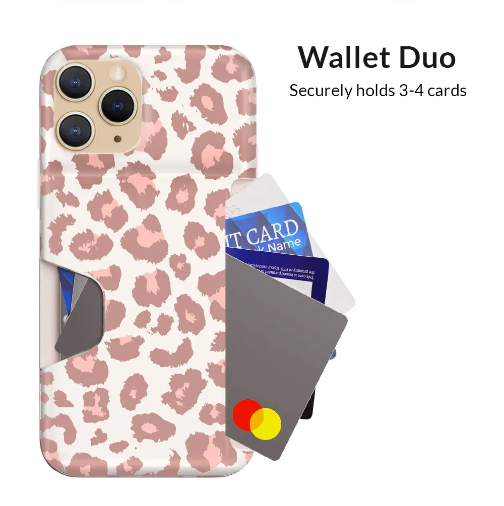 Blush Leopard iPhone Wallet Case