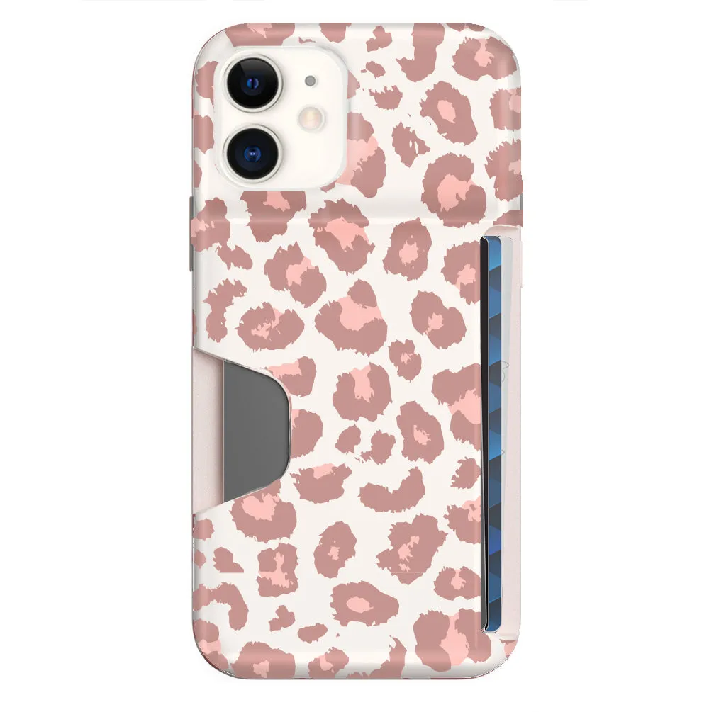 Blush Leopard iPhone Wallet Case