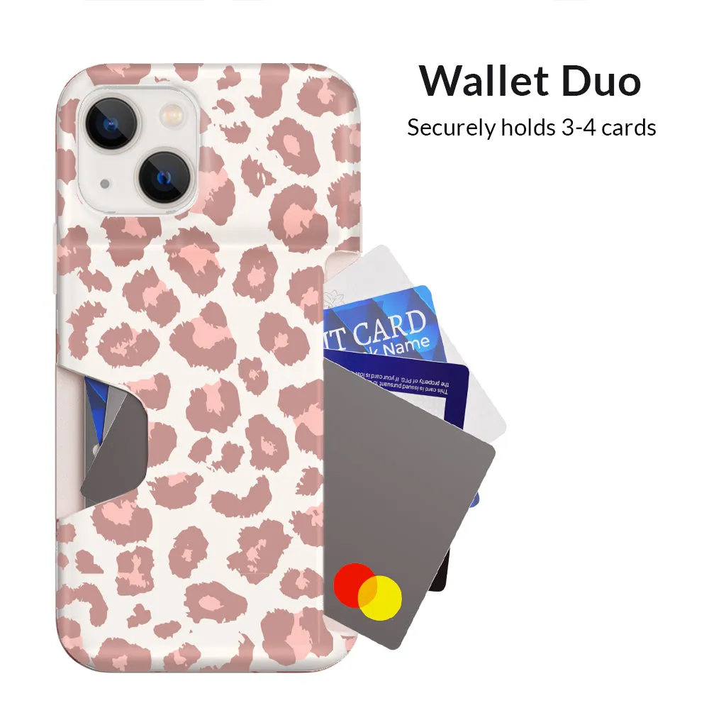 Blush Leopard iPhone Wallet Case