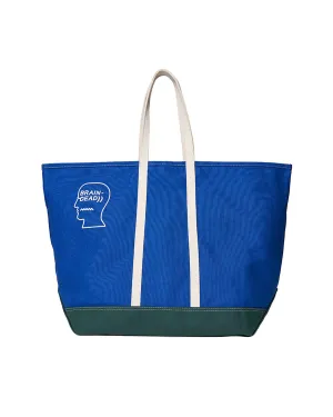 Brain Dead x Steele Large Canvas Tote Bag - Blue