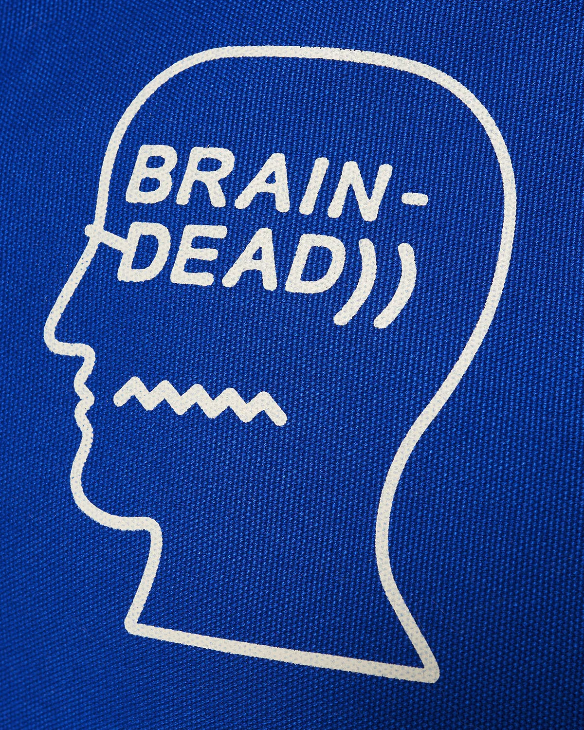 Brain Dead x Steele Large Canvas Tote Bag - Blue