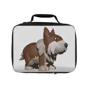 Brown Dog Lunch Bag