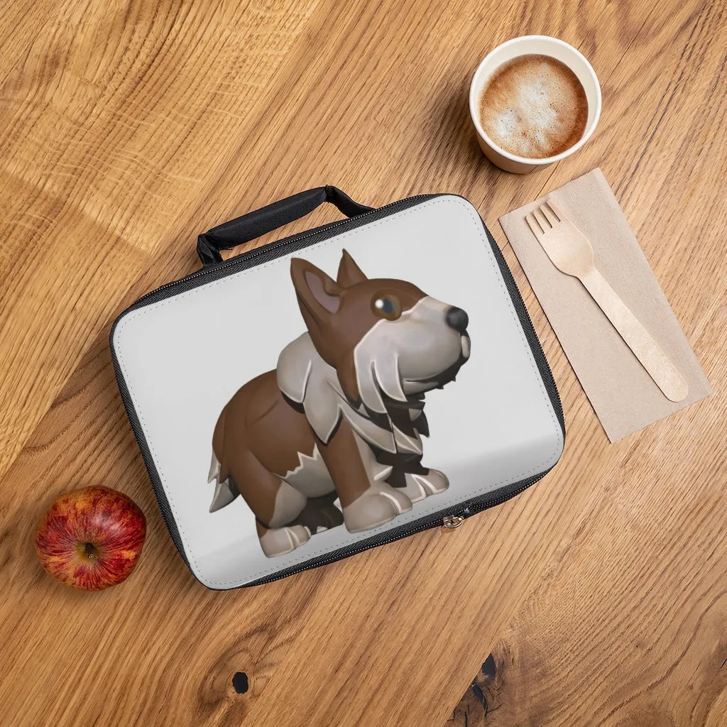 Brown Dog Lunch Bag