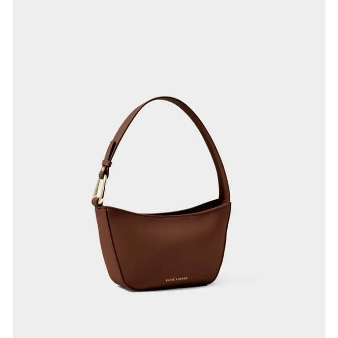 Brown Fara Small Shoulder Bag KLB2938