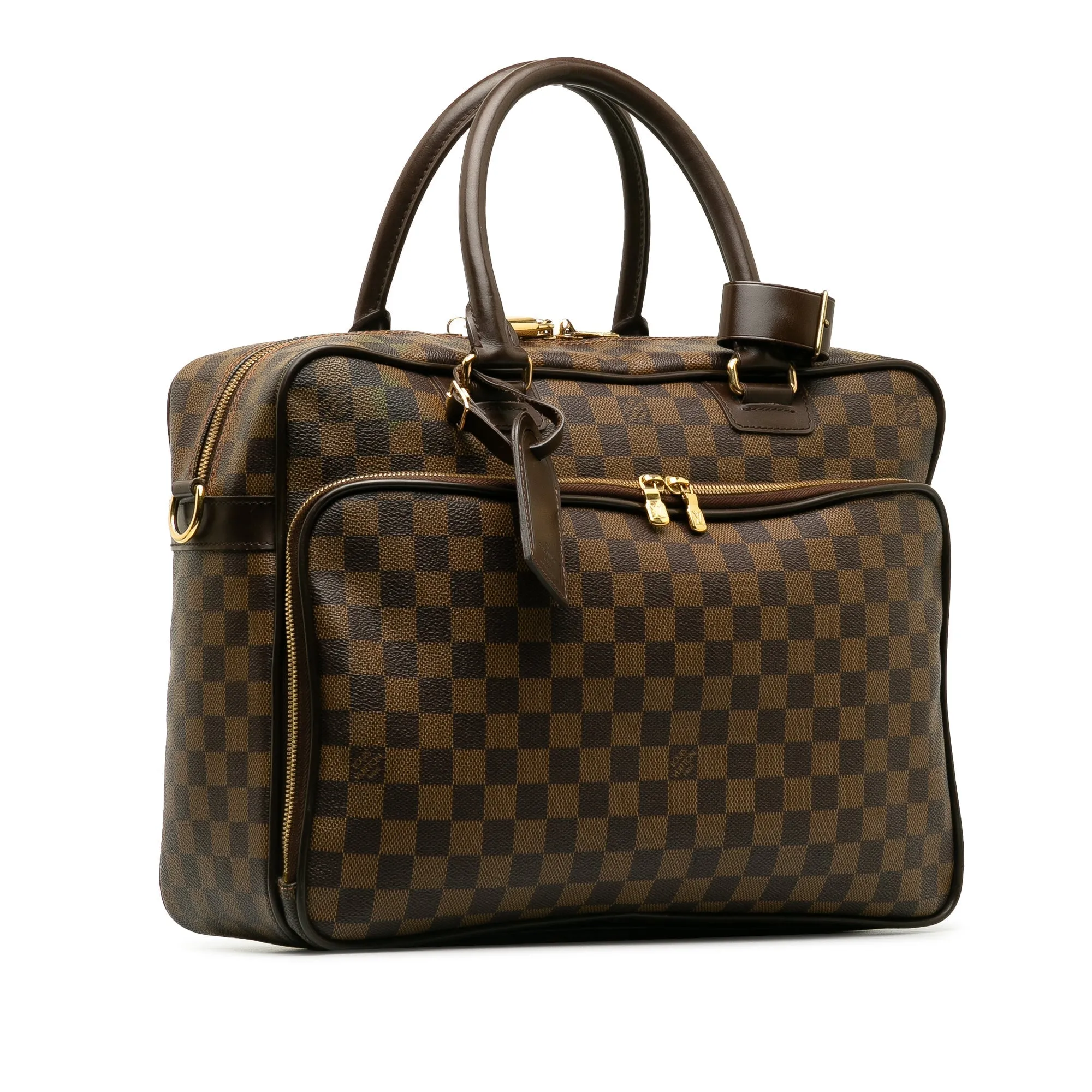 Brown Louis Vuitton Damier Ebene Icare Business Bag