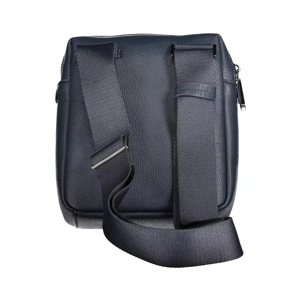 Calvin Klein Blue Polyester Men Shoulder Bag