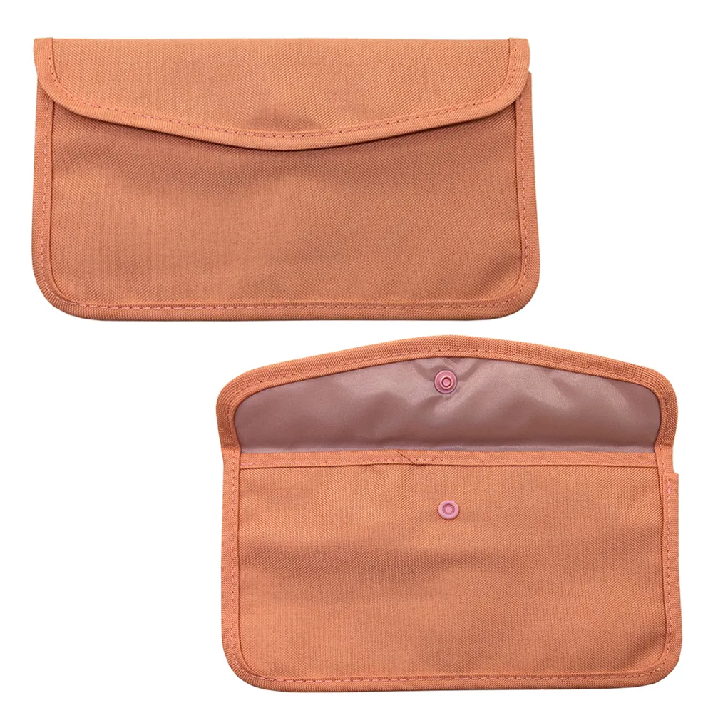 Cloth Pouch with Button for Disposable Masks