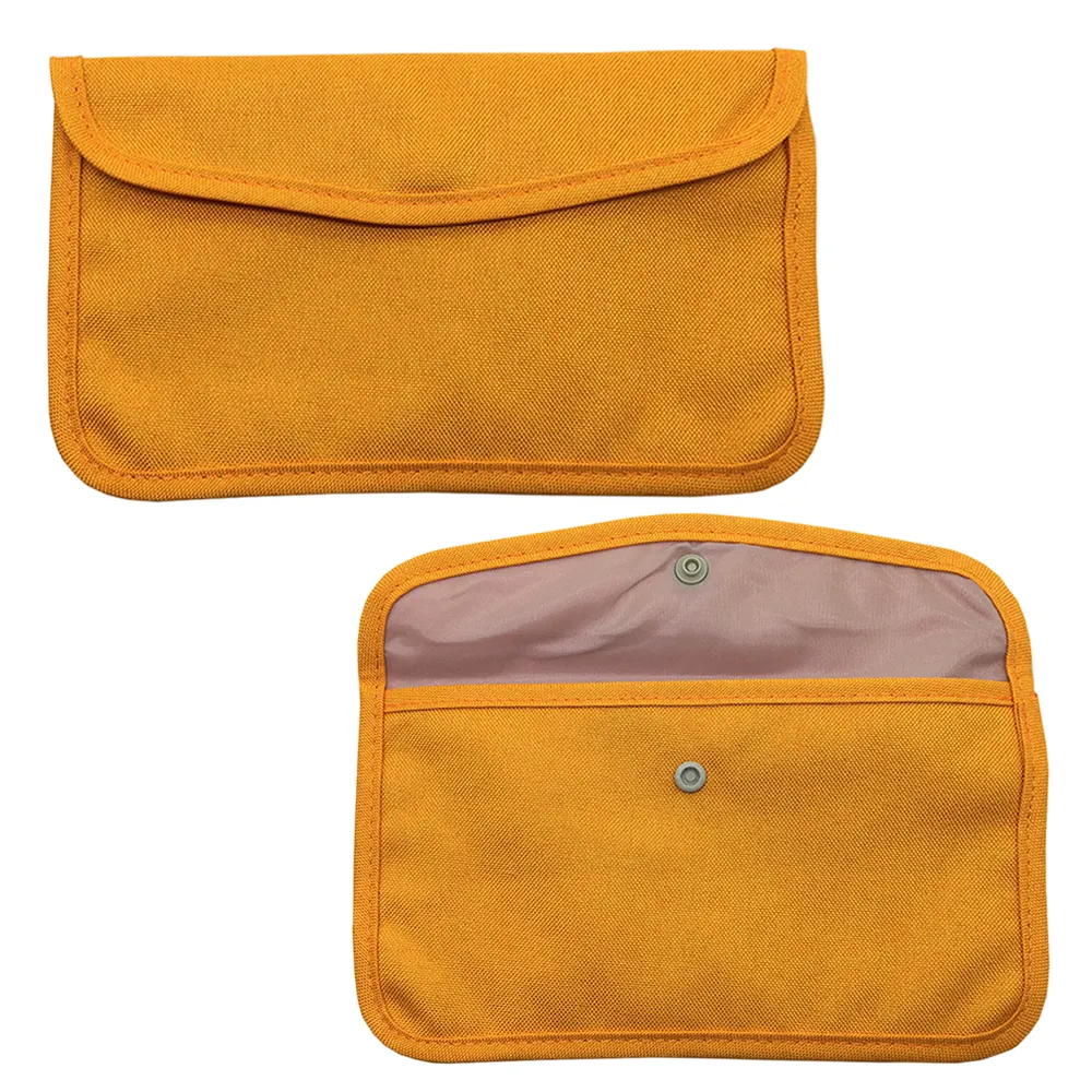 Cloth Pouch with Button for Disposable Masks