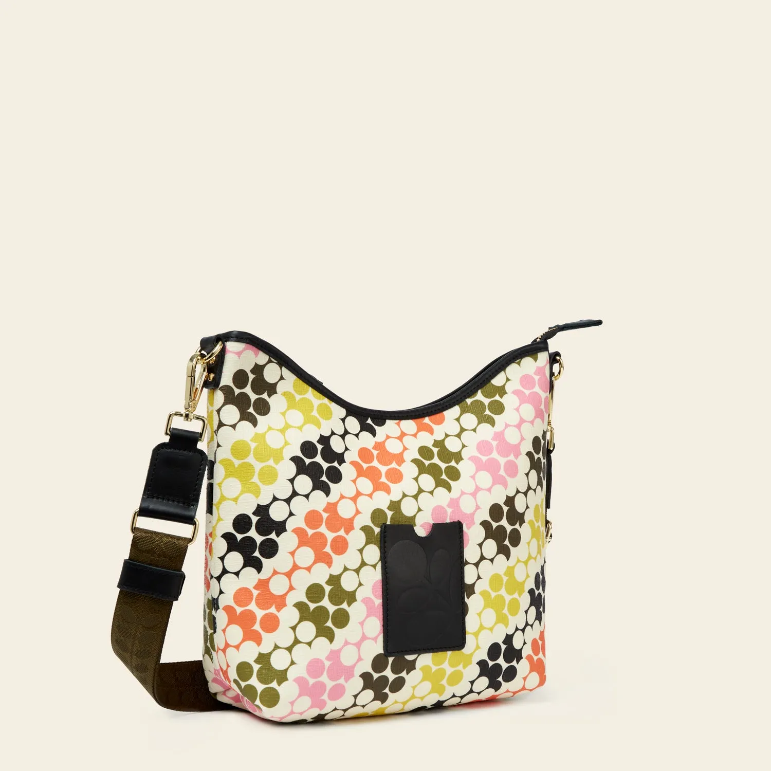 Cross Carry Crossbody - Puzzle Flower Multi