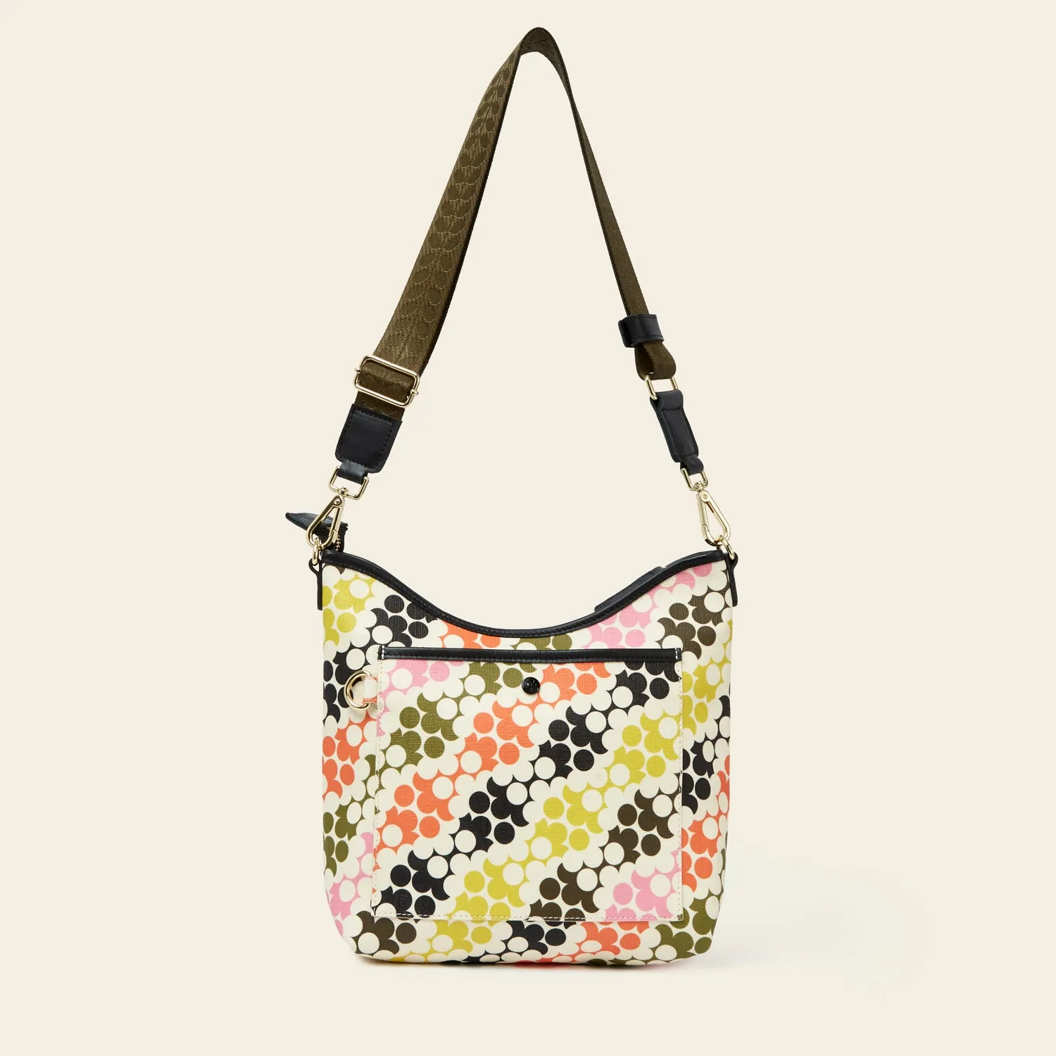 Cross Carry Crossbody - Puzzle Flower Multi