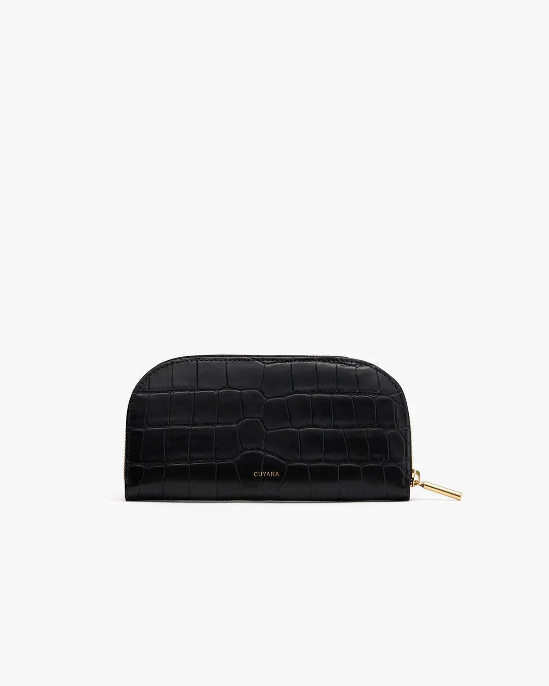 Curved Zip Wallet (Croco)