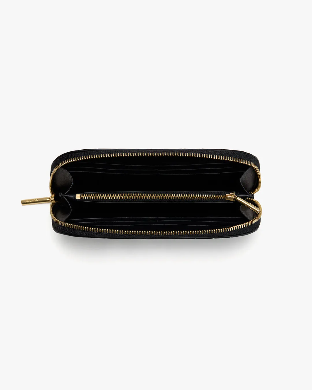 Curved Zip Wallet (Croco)