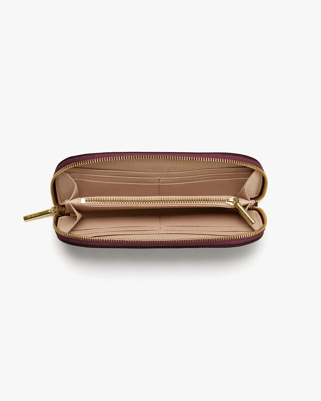 Curved Zip Wallet