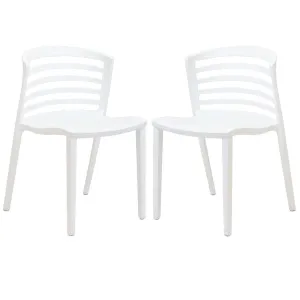 Curvy Dining Chairs Set of 2