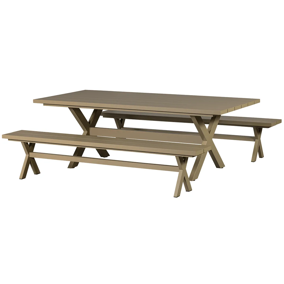 Delta Aluminium Picnic Table