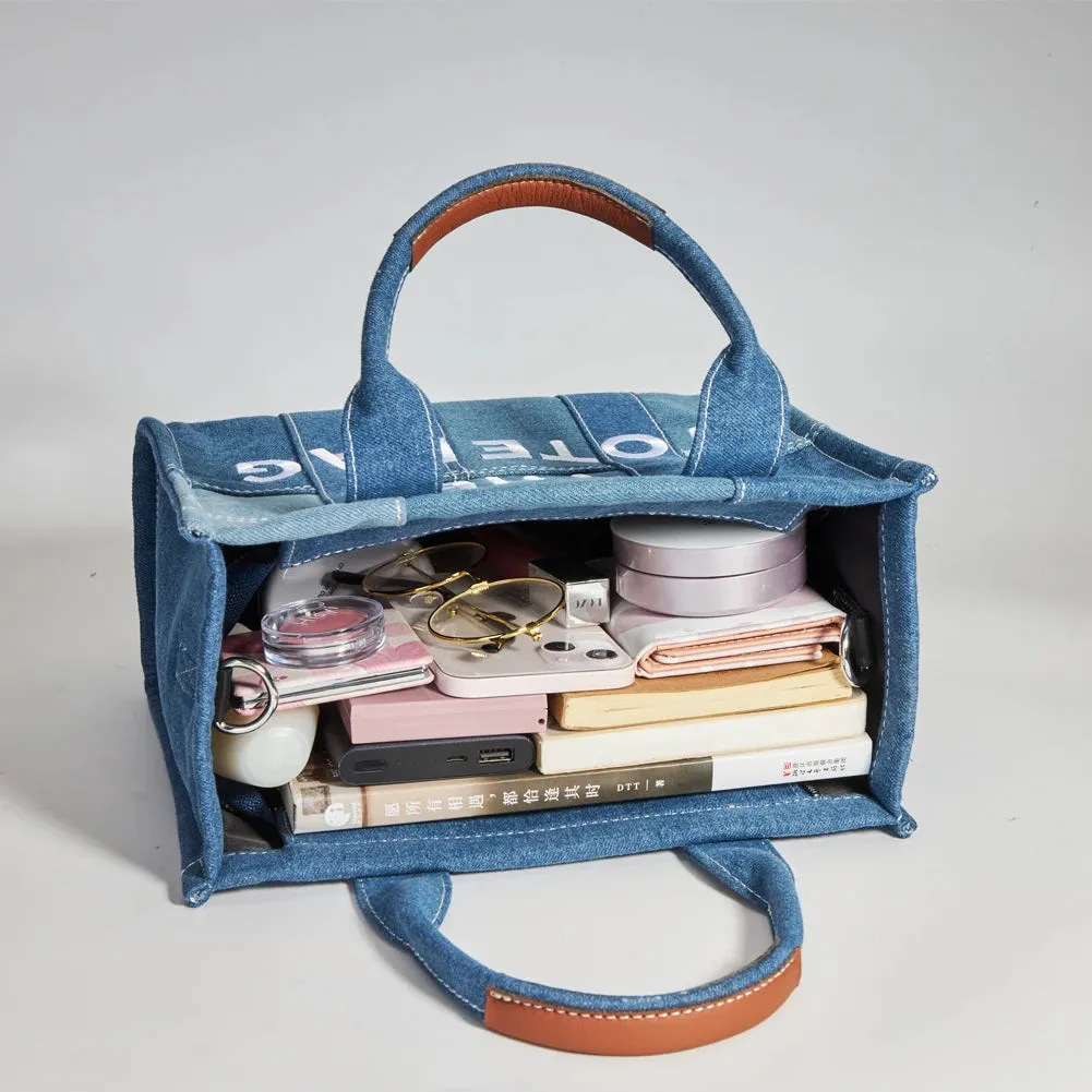 Denim Tote Bag