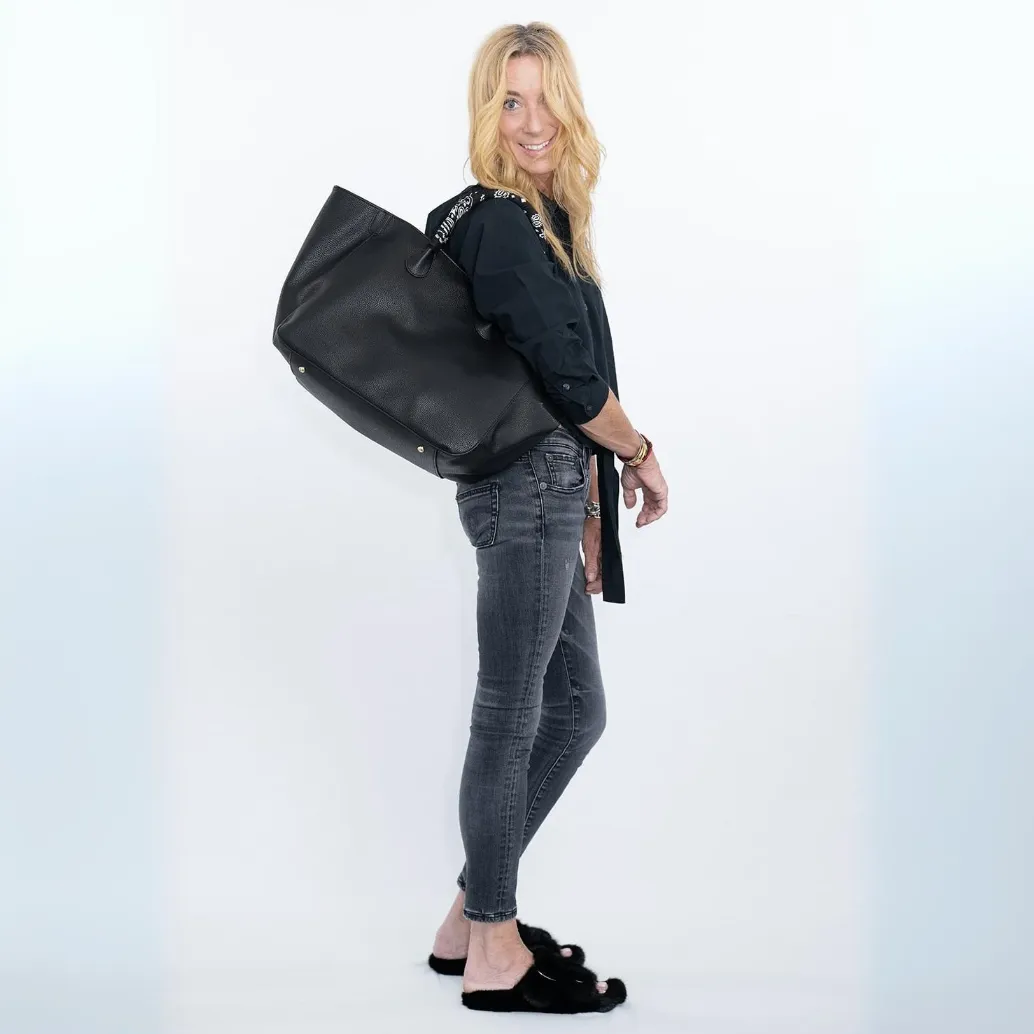 Everyday Vegan Tote - Black