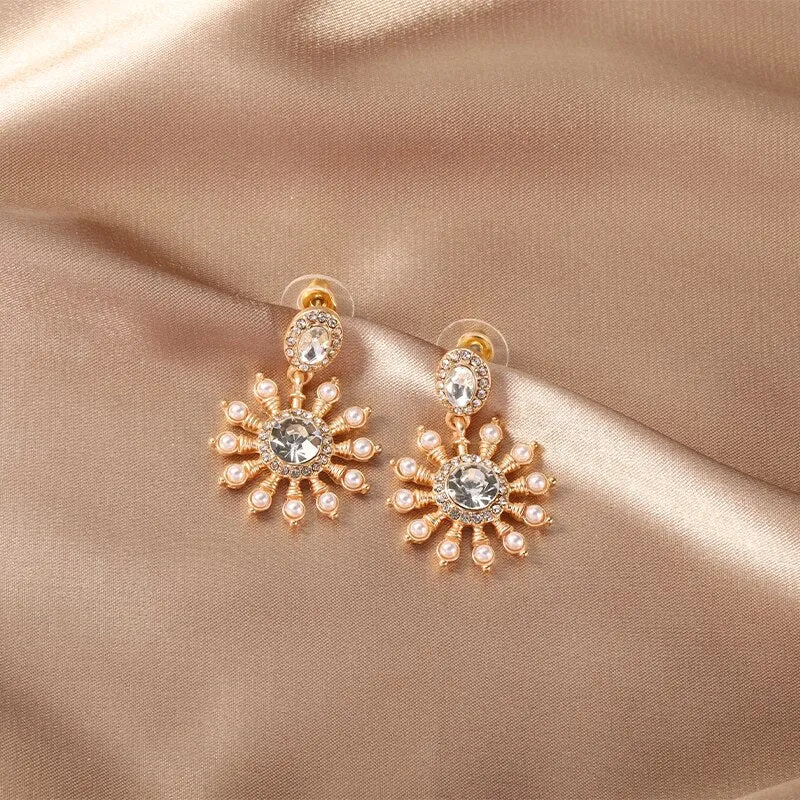 Fashion Flower Earrings