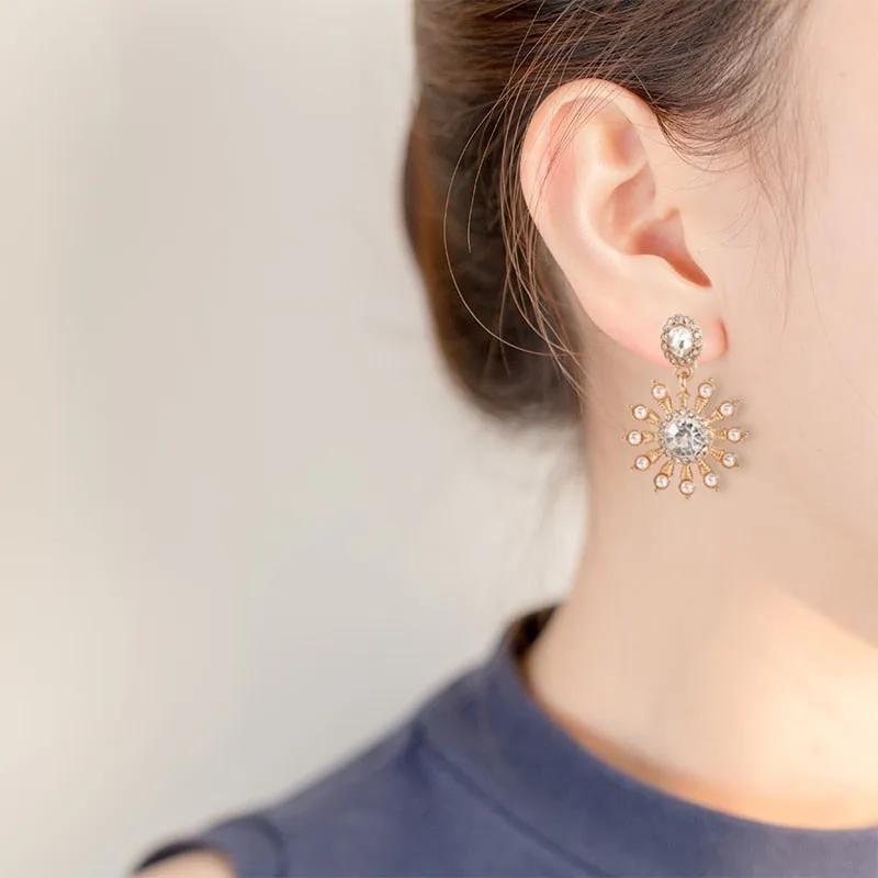 Fashion Flower Earrings