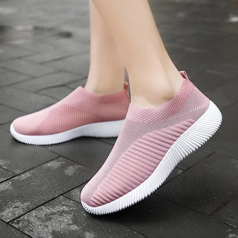 High Quality Vulcanized Women's Walking Shoes