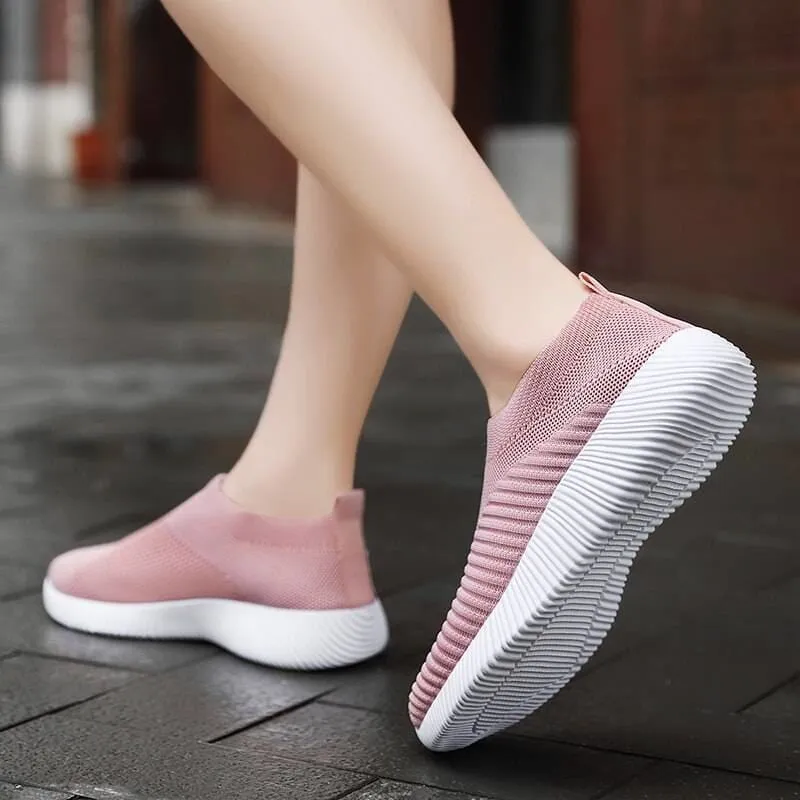 High Quality Vulcanized Women's Walking Shoes