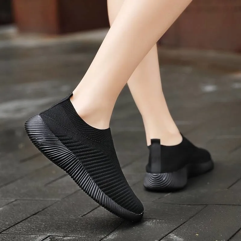 High Quality Vulcanized Women's Walking Shoes