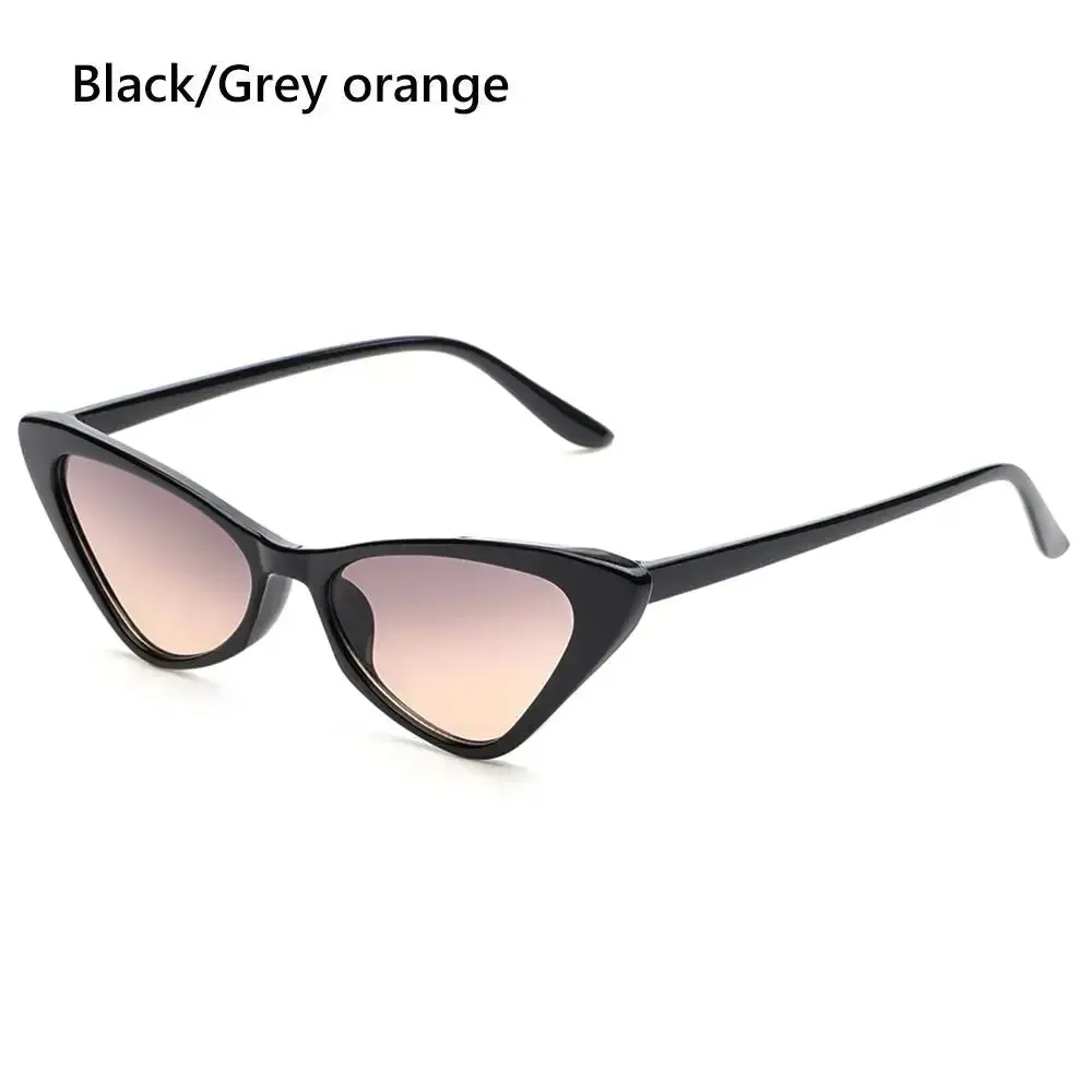 Hot Sale UV400 Sunglasses for Women Cat Eye Retro Sunglasses Trendy Vintage Small Frame Eyewear Fashion Streetwear Accessories