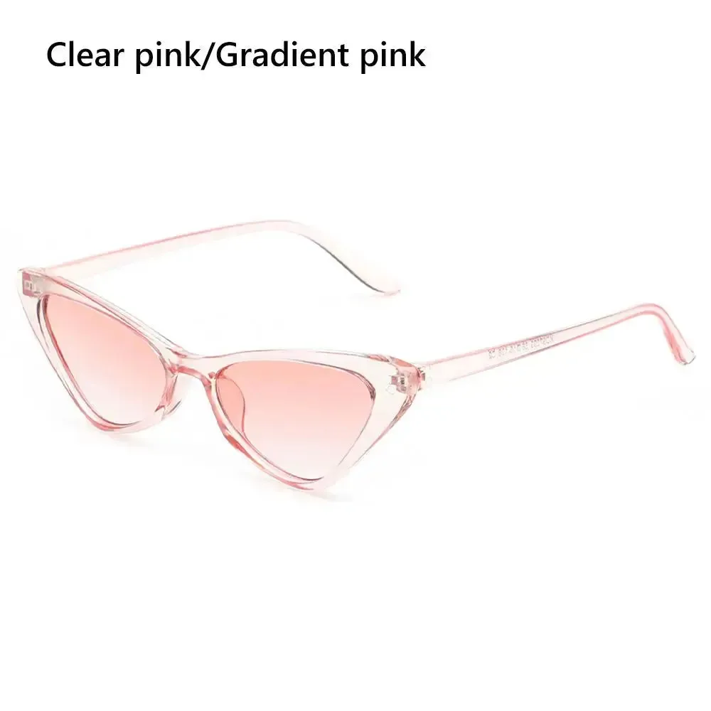 Hot Sale UV400 Sunglasses for Women Cat Eye Retro Sunglasses Trendy Vintage Small Frame Eyewear Fashion Streetwear Accessories