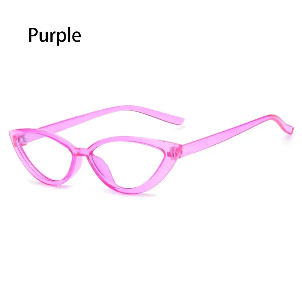 Hot Sale UV400 Sunglasses for Women Cat Eye Retro Sunglasses Trendy Vintage Small Frame Eyewear Fashion Streetwear Accessories