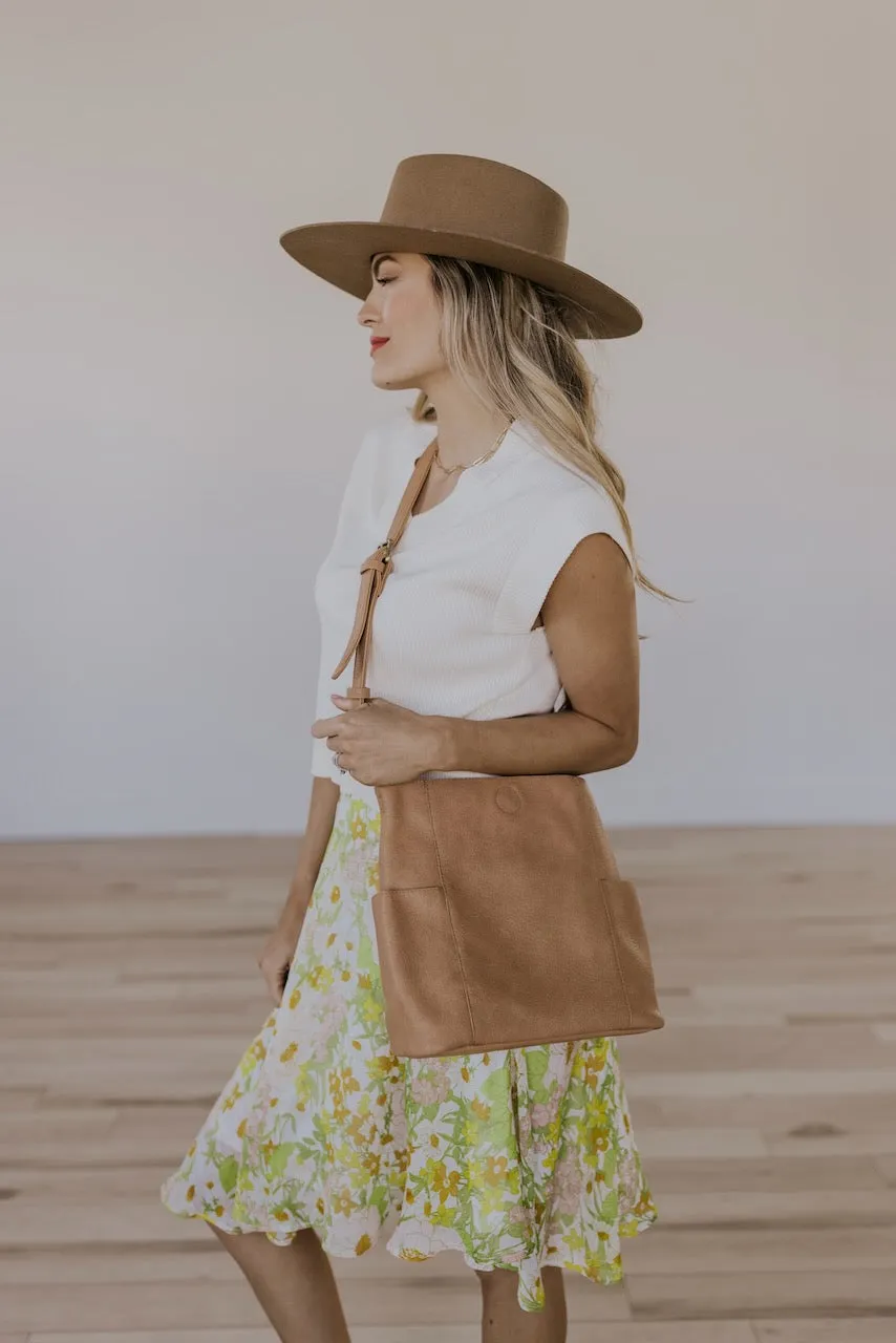 Kayleigh Side Pocket Bucket Bag