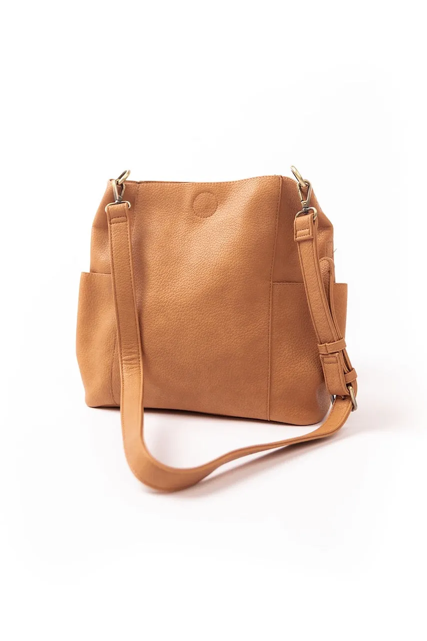 Kayleigh Side Pocket Bucket Bag