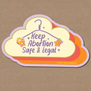 Keep Abortion Safe & Legal Sticker