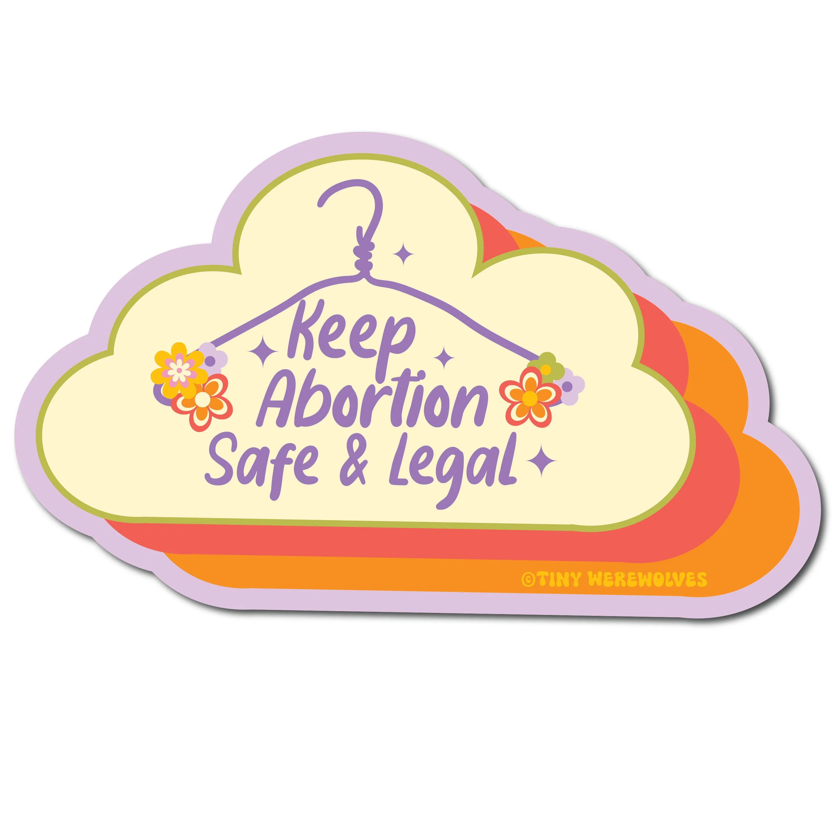 Keep Abortion Safe & Legal Sticker