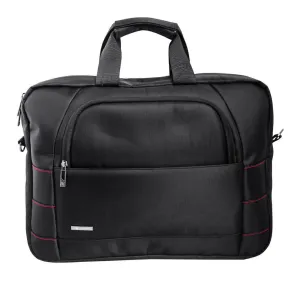 L'avvento (BG786) Business Laptop Shoulder Bag fits up to 15.6" - Black