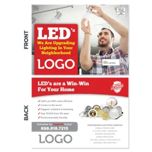 LED Upgrade EDDM Postcard