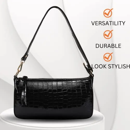 LX Women's Shoulder Bag (Black)