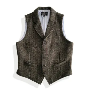 Men's Striped Tweed Suit Vest