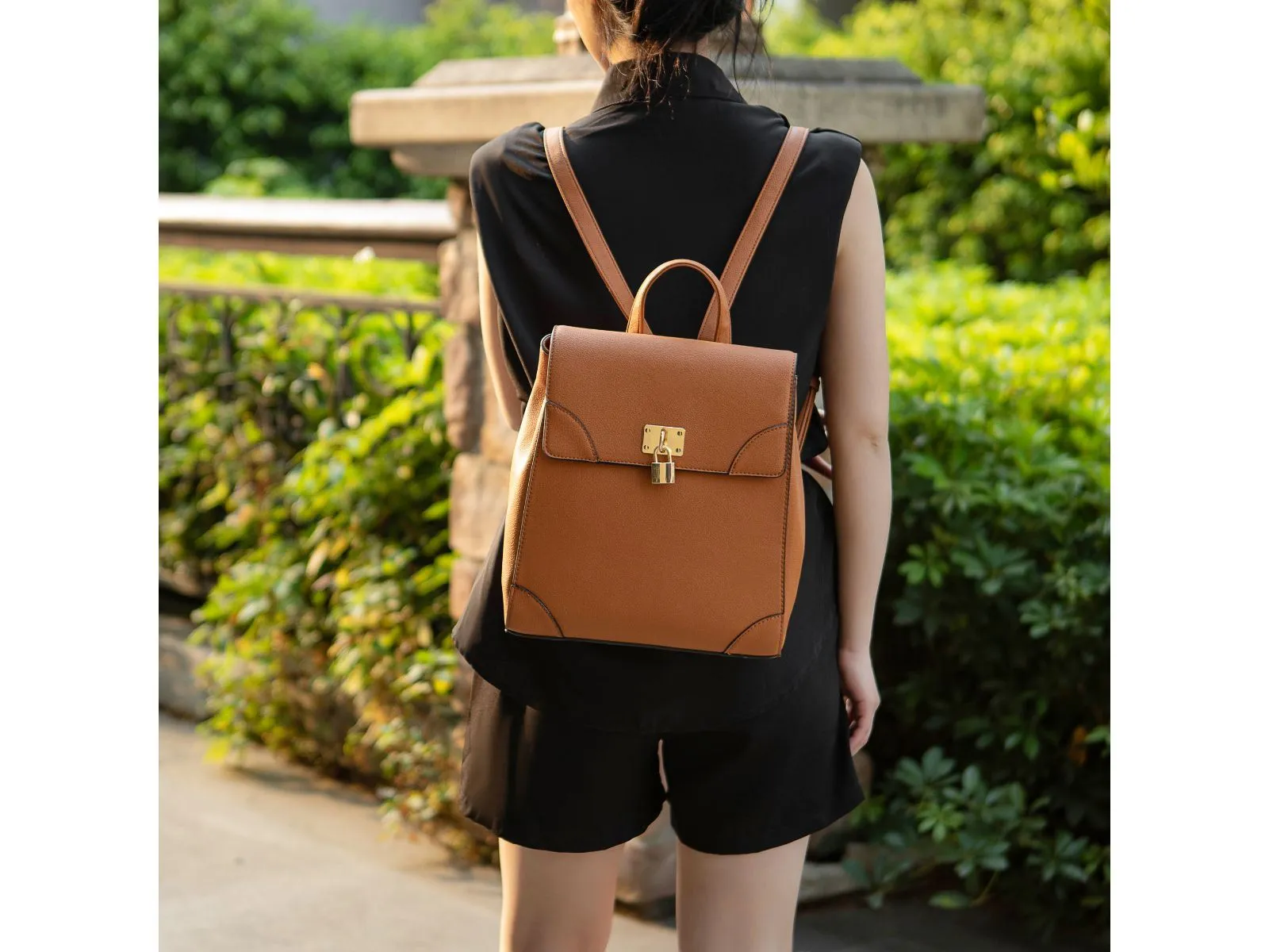 MKF Collection Sansa Vegan Leather Women's Backpack by Mia k