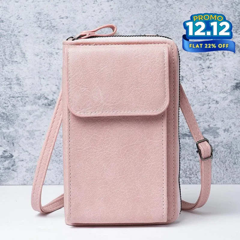 Multi-Purpose Crossbody Leather Bag