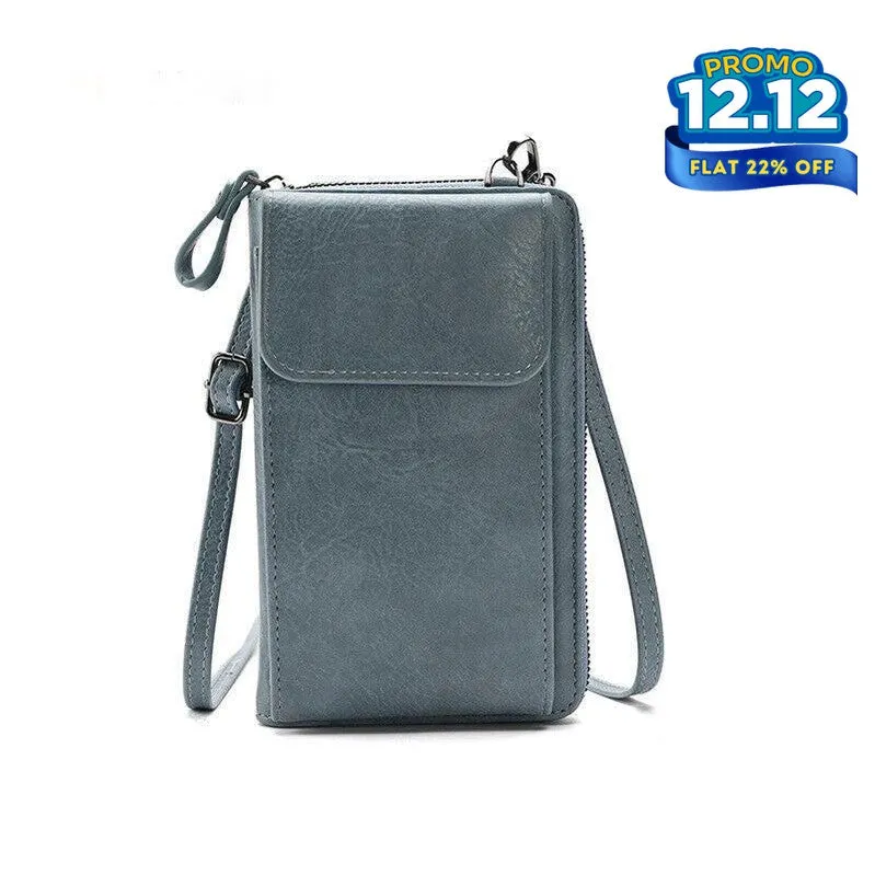 Multi-Purpose Crossbody Leather Bag