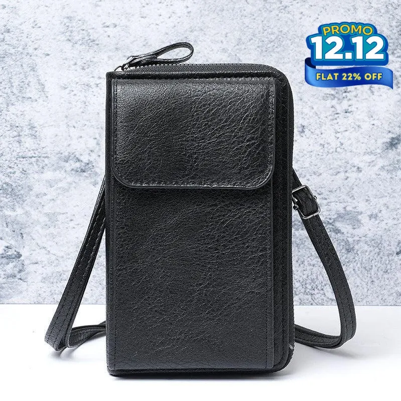 Multi-Purpose Crossbody Leather Bag